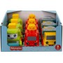 FISHER PRICE Baby autíčko pracovní veselé s obličejem 3 druhy