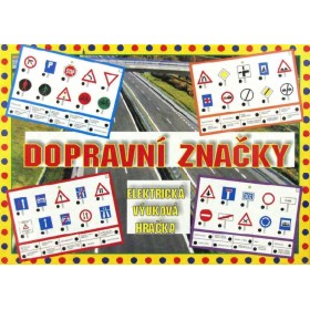 SVOBODA VOLTÍK Hra Dopravní značky elektronická vědomostní na baterie Světlo