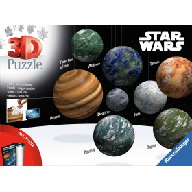 RAVENSBURGER Puzzle 3D Star Wars Galaxie 531 dílků 5-15cm skládačka