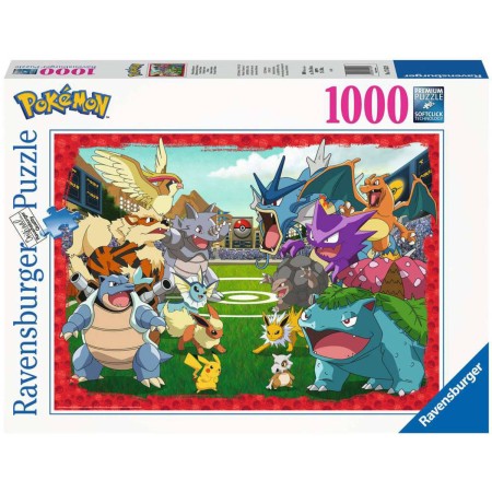 RAVENSBURGER Puzzle Pokémon Poměr síly 1000 dílků 70x50cm skládačka