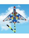 Drak létající letadlo 140cm raketa v sáčku plast nylonový