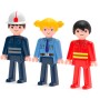 EFKO IGRÁČEK TRIO Zachraňujeme set 3 figurky kloubové s doplňky