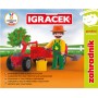 EFKO IGRÁČEK Zahradník povolání set figurka kloubová s doplňky