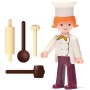 EFKO IGRÁČEK Kuchařka povolání set figurka kloubová s doplňky