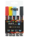 Fix akrylový popisovač 2mm barevný marker set 5ks dekorační
