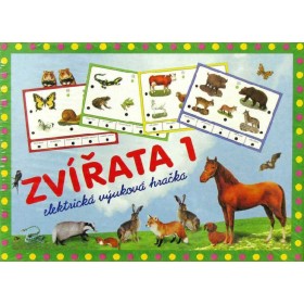 SVOBODA VOLTÍK Hra Zvířata 1 elektronická vědomostní na baterie Světlo