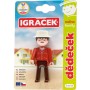 EFKO IGRÁČEK Dědeček rodina figurka kloubová na kartě