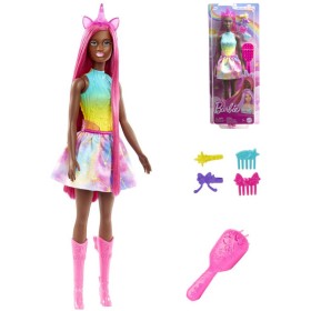 MATTEL BRB Barbie pohádková panenka víla jednorožec s dlouhými vlasy