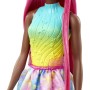 MATTEL BRB Barbie pohádková panenka víla jednorožec s dlouhými vlasy