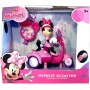 JADA IRC Scooter se sajdkárou set s figurkou Minnie Mouse na vysílačku na baterie