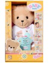 ZAPF BABY BORN Medvídek bílý obleček set s doplňky pro panenku PLYŠ
