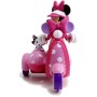 JADA IRC Scooter se sajdkárou set s figurkou Minnie Mouse na vysílačku na baterie