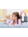 ZAPF BABY BORN Medvídek bílý obleček set s doplňky pro panenku PLYŠ