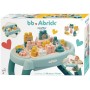 ECOIFFIER Abrick baby stoleček herní set s kostičkami stavebnice 22 dílků