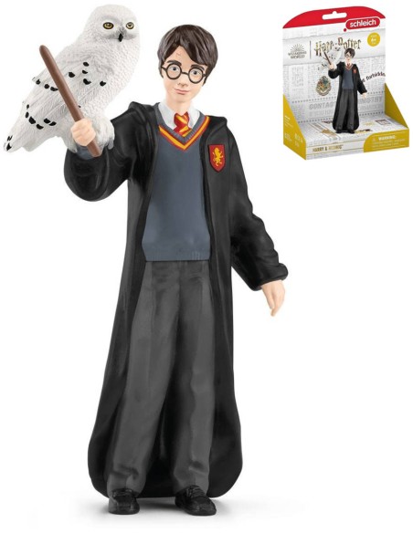 SCHLEICH Harry Potter set figurka Harry Potter + sova Hedvika plast