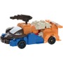 Auto závodní/robot Deformation Warrior transrobot set 2ks s doplňky 3 barvy