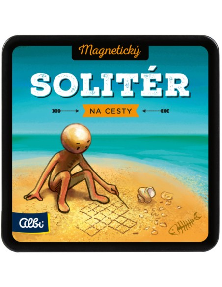 ALBI HRA Solitér magnetický na cesty