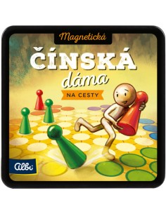 ALBI HRA Čínská dáma magnetická na cesty *SPOLEČENSKÉ HRY*