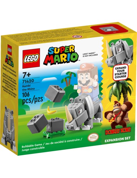 LEGO SUPER MARIO Nosorožec Rambi (rozšíření) 71420 STAVEBNICE