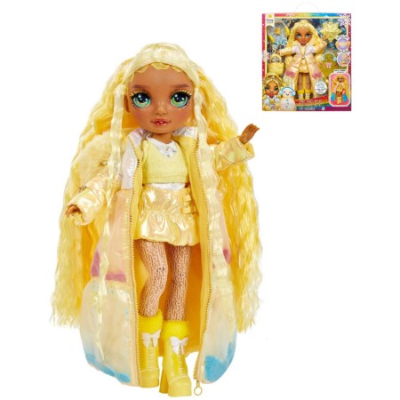 RAINBOW HIGH Zimní fashion panenka Sunny Madison set s doplňky