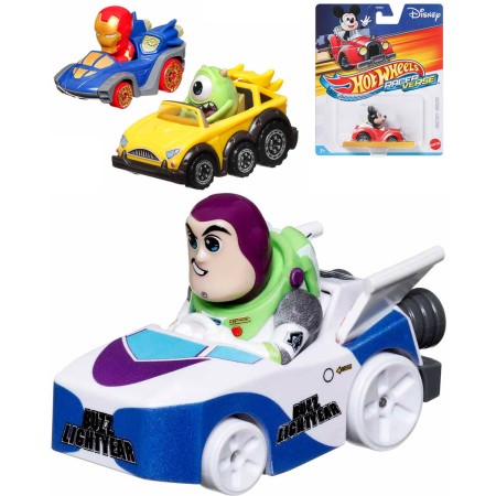 MATTEL HOT WHEELS Auto Racerverse 1.64 s postavičkou různé druhy