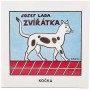 Knížka Josef Lada Zvířátka dětské obrázkové leporelo 16x15cm