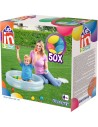 BESTWAY Set baby bazén kruhový nafukovací 91cm se soft míčky 50ks 2 barvy 51141