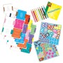 SES CREATIVE Nauč se počítat zvířátka kreativní set s pastelkami