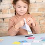 SES CREATIVE Nauč se počítat zvířátka kreativní set s pastelkami