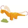 BRIO DŘEVO Vláček dráha Dino kruhová set vláčkodráha s dinosaurem