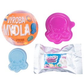 MAC TOYS Modelo Výroba mýdla mořský svět kreativní set v kouli