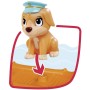 SIMBA Loďka záchranný člun + 2 zvířátka námořníci na koupání do vody