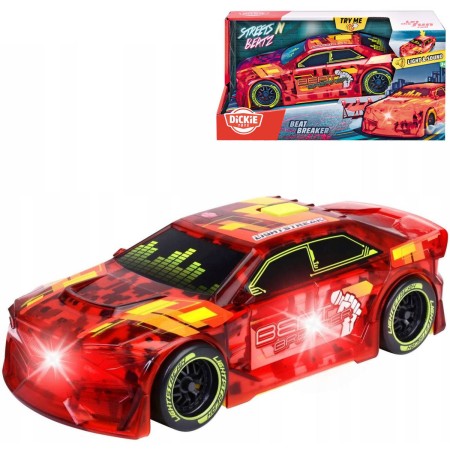 DICKIE Auto akční Beat Breaker sportovní s efekty na baterie Světlo Zvuk