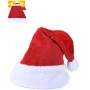 KARNEVAL Vánoční čepice 45cm plyšová *KARNEVALOVÝ DOPLNĚK*