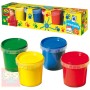 SES CREATIVE Baby barvy prstové set 4x150ml malování prsty
