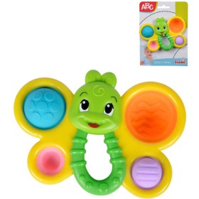 SIMBA Baby chrastítko motýlek 14cm plast pro miminko