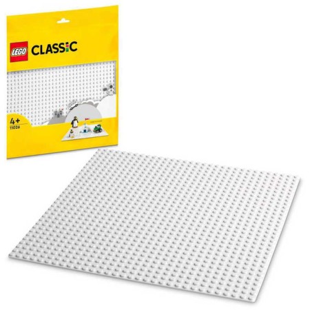 LEGO Podložka bílá ke stavebnicím 25x25cm 11026
