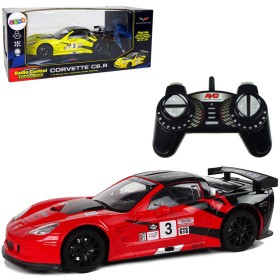 RC Auto Corvette C6.R na vysílačku 2,4GHz 1:18 na baterie Světlo 2 barvy