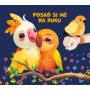 STEPPOS Ptáček opakující a zpívající na ruku REC na baterie Zvuk PLYŠ
