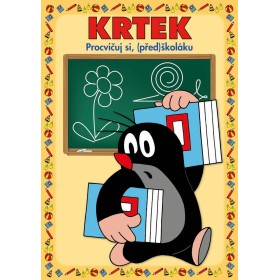 AKIM Procvičuj si (před)školáku Krtek (Krteček) set s popisovačem