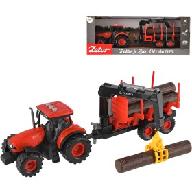 Traktor Zetor set s nakládacím ramenem na setrvačník na baterie Světlo Zvuk
