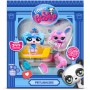 HASBRO LPS Zvířátko Littlest Pet Shop Petfluenceři set 2ks s doplňky