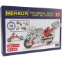 MERKUR M 011 Motocykl 222 dílků *KOVOVÁ STAVEBNICE*