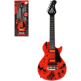 Kytara dětská rocková elektrická na baterie Světlo Zvuk *HUDEBNÍ NÁSTROJE*
