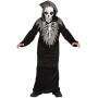 KARNEVAL Šaty Kostlivec vel. M (120-130cm) 5-9 let KOSTÝM