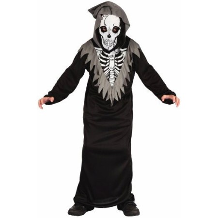 KARNEVAL Šaty Kostlivec vel. M (120-130cm) 5-9 let KOSTÝM