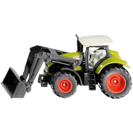 SIKU Blister traktor Claas Axion s předním nakladačem model kov 1392