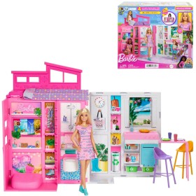 MATTEL BRB Herní set domek s příslušenstvím + panenka Barbie