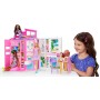 MATTEL BRB Herní set domek s příslušenstvím + panenka Barbie