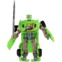 Transformer auto/robot 14cm transrobot bojový Zelený s přeměnou 2v1